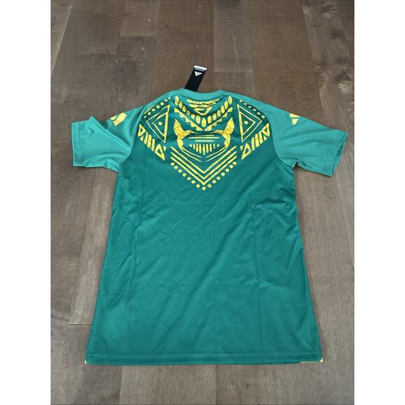 Adidas Jamaica Football Federation Jersey AeroReady Slim Fit Adult Small NWT - Picture 3 of 3